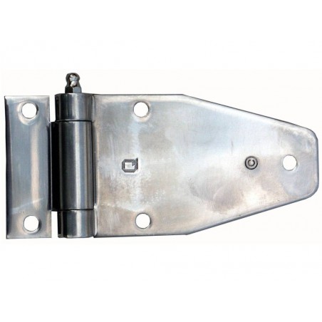 Charnière à graisseur 149x65mm inox