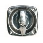 Serrure rotative inox
