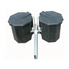 Kit container double