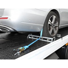 Cale de fixation pour sangle d'arrimage