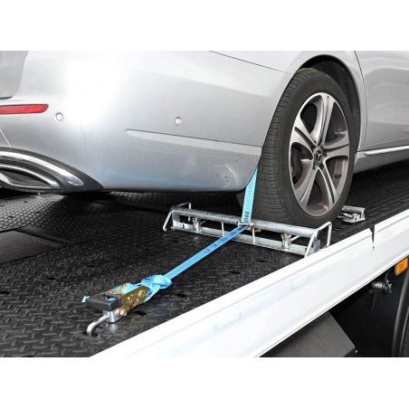 Cale de fixation pour sangle d'arrimage