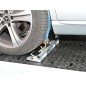 Cale de fixation pour sangle d'arrimage
