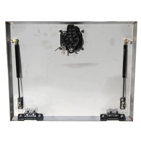 Porte de coffre inox seule  600 x 500