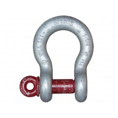 Manille lyre 1,5T galvanisée RR:9T 7/16