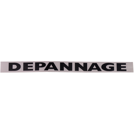 Adhésif DEPANNAGE enseigne légion