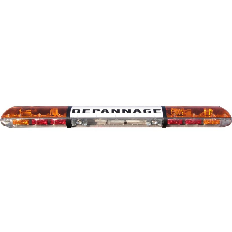 Enseigne ULTIMAX 1m50 4 gyros12V +feux + marquage depannage