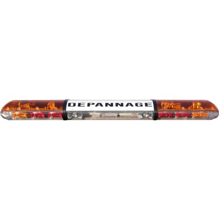 Enseigne ULTIMAX 1m50 4 gyros12V +feux + marquage depannage