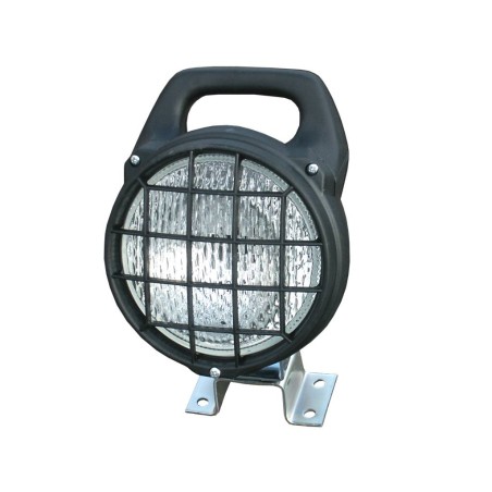 Projecteur de travail rond avec grille