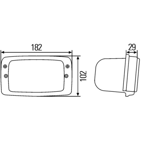 Projecteur de travailo "TWIN BIN"