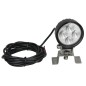 Projecteur de travail rond à Led 12/24V FIL 4.50m