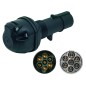 Abaisseur de tension 24V N 7P vers 12V 7P