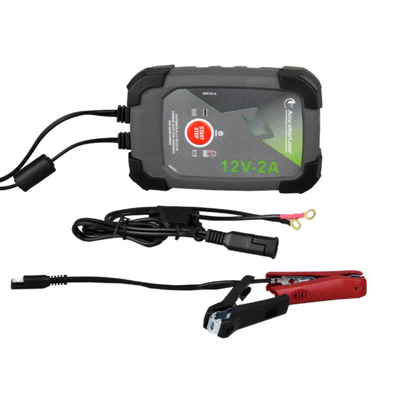 Chargeur électronique ACCU.SMART MINI 2A 12 V