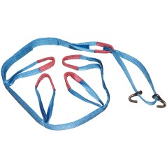 Sangle de levage réglable pour jante acier
