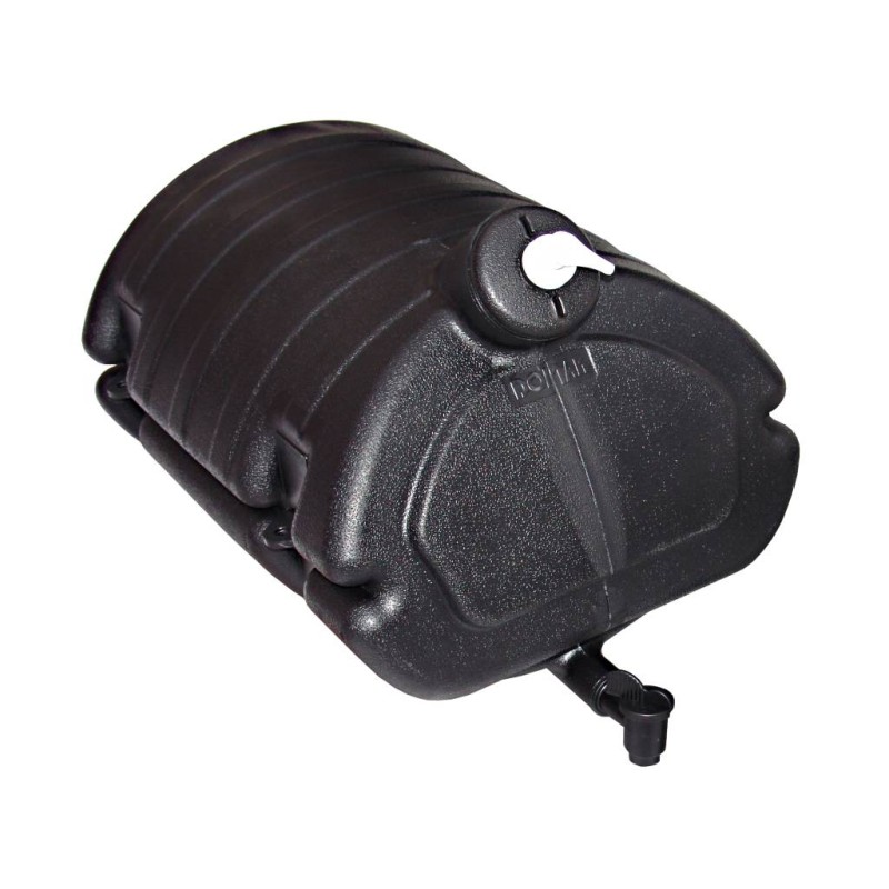 Réservoir lave mains 30l noir pompe manuelle avec support