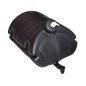 Réservoir lave mains 30l noir pompe manuelle avec support