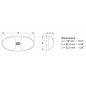 Eclaireur à Led rouge 12/24V intérieur compartiment