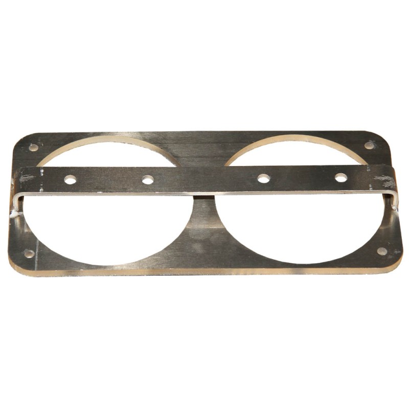 Platine de montage alu pour feux rond D 103