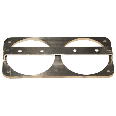 Platine de montage alu pour feux rond D 103