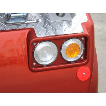 Platine de montage alu pour feux rond D 103