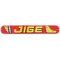 Plaque logo JIGE 460 x 65 coté droit