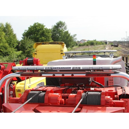 Enseigne 1m80 à Led LEGION 24V répétition feux + phare de travail