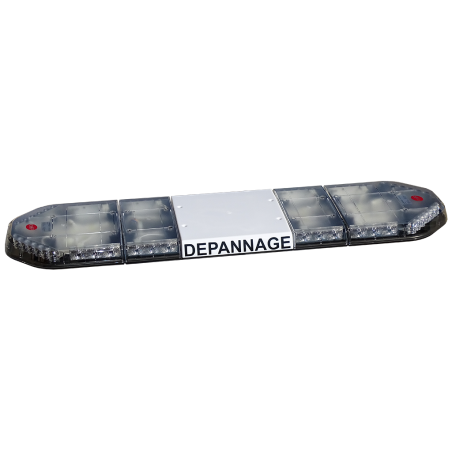 Enseigne 125 cm  led LEGION 12 v 12 modules orange marquage dépannage