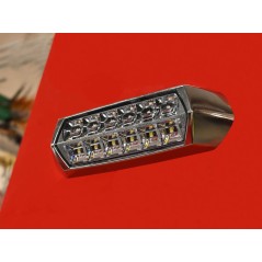 Feux de zone 12/24 volts chromé
