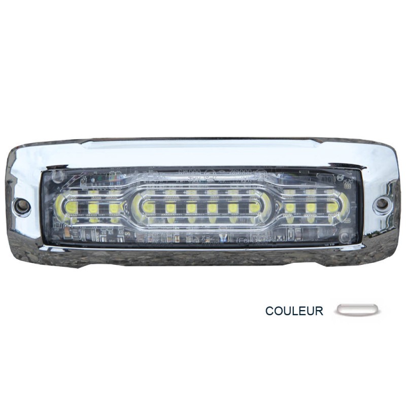 Feu de balisage à Led blanc 12/24V "XTREM"