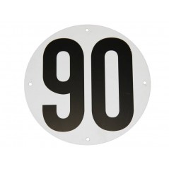Disque limitation de vitesse aluminium 90