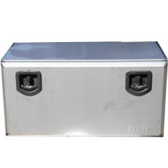 COFFRE OUTIL INOX 1990X300X410 OPAQUE SUR DEPLACEMENT DE TRE