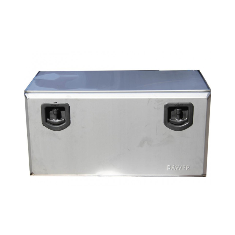 COFFRE OUTIL INOX 1990X300X410 OPAQUE SUR DEPLACEMENT DE TRE
