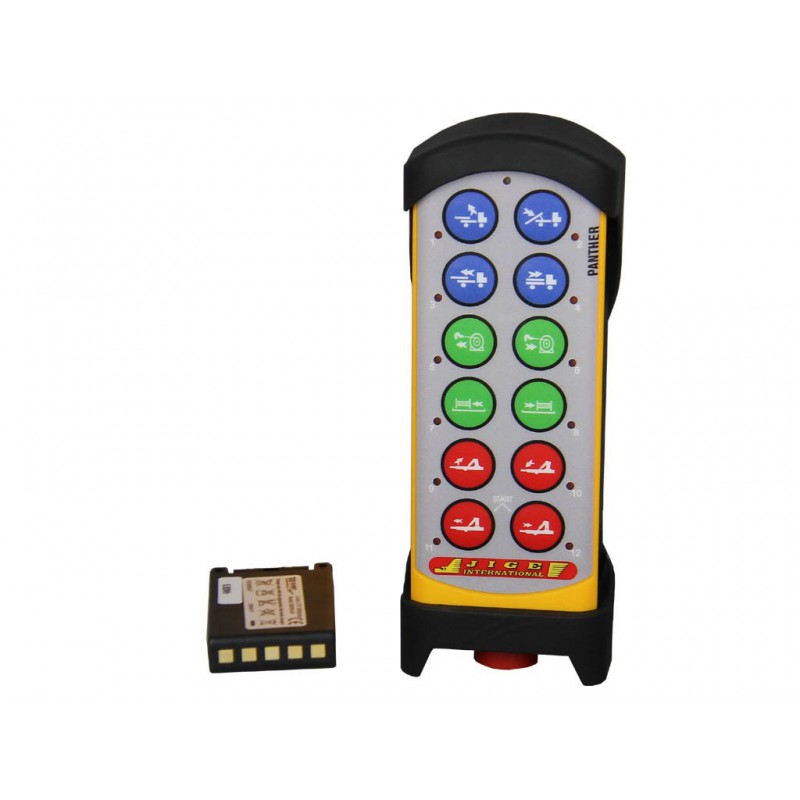 Emetteur radio Panther 12 boutons  plateau / panier 