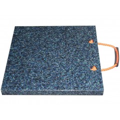 Patin polyethilene pour Rotator 500X500X40mm 