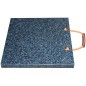 Patin polyethilene pour Rotator 500X500X40mm 