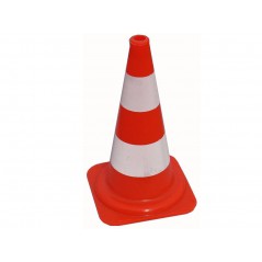 Cône signalisation H  0,50 cm   bandes classe 01