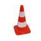 Cône signalisation H  0,50 cm   bandes classe 01