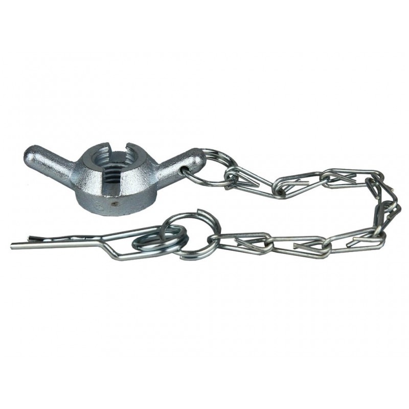 Ecrou et chainette de securité