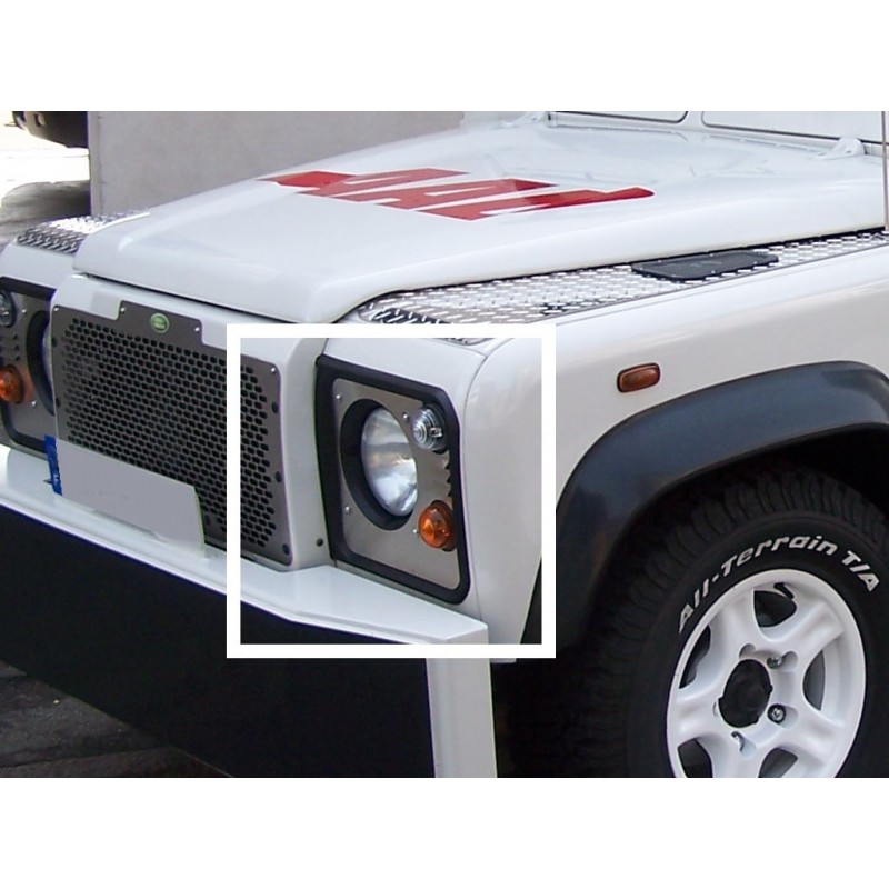 Enjoliveur inox phare LAND-ROVer (le jeu)