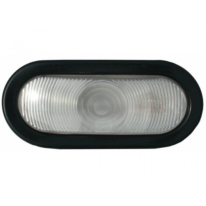 Feu oval US blanc 24V   