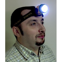Lampe frontal SEPTOR avec serre tête élastique et piles