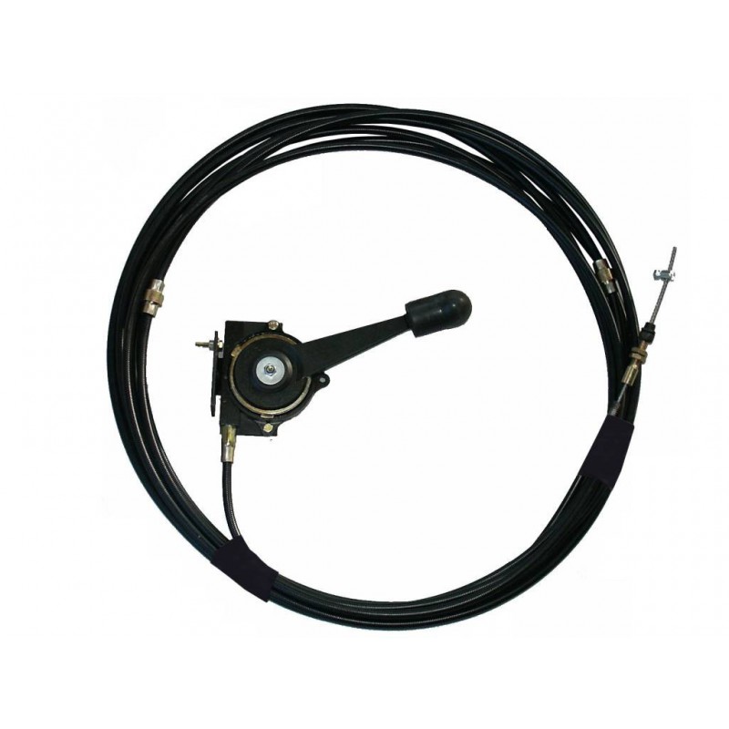 Accélérateur manuel 8 m gaine Push Pull cable inox graissé .